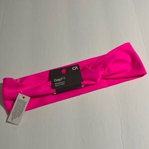 NWT GAP Fit Headband Hot Pink One Size New With Tags